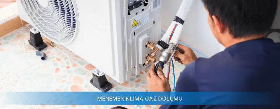 Menemen İlçemi Carrier Klima Gaz Dolumu